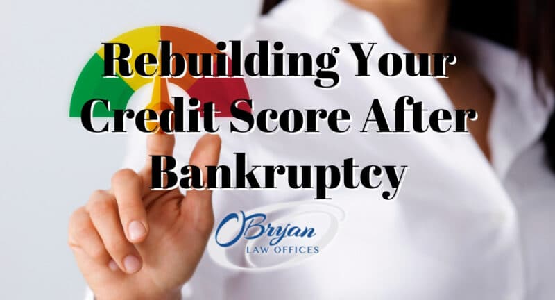how to rebuild credit after bankruptcy