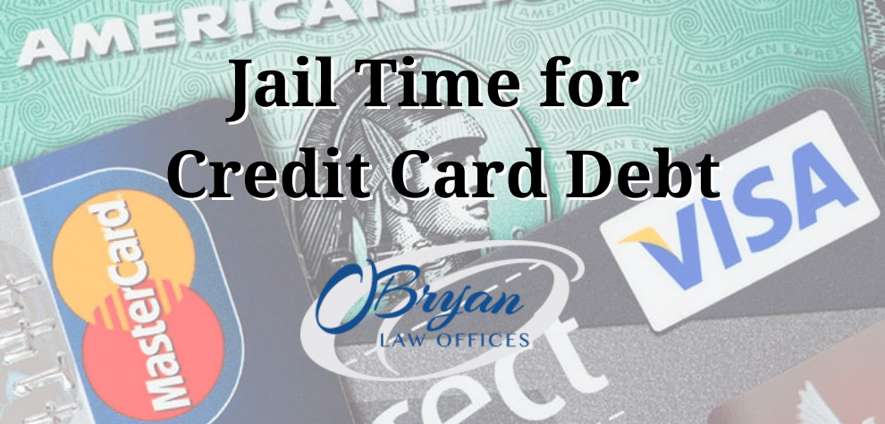 jail for credit card debt