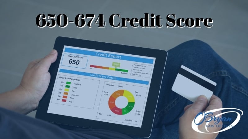 650-674 credit score