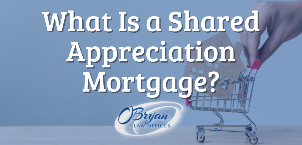 what is a shared appreciation mortgage