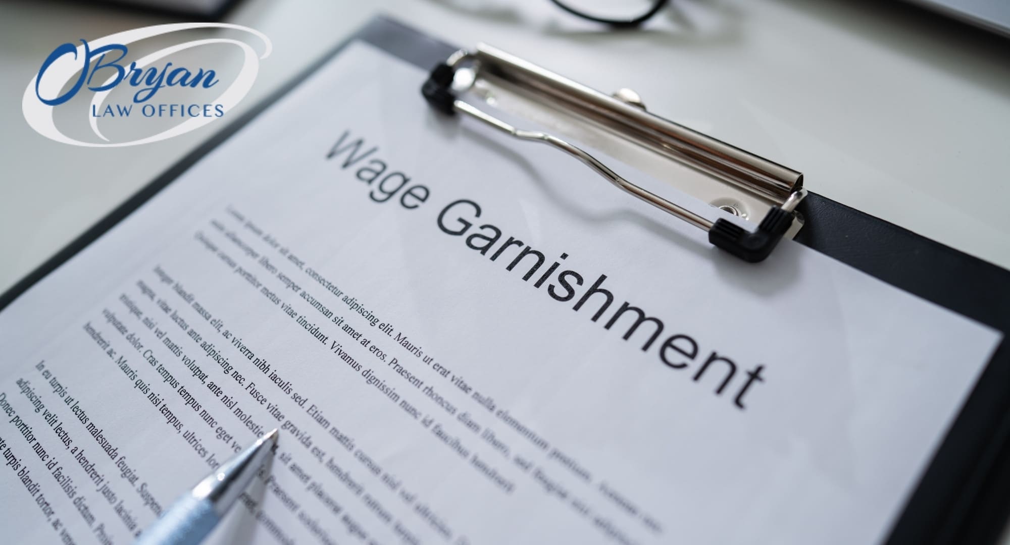 Wage Garnishment Lawyer Kentucky O'Bryan Law offices Louisville, KY