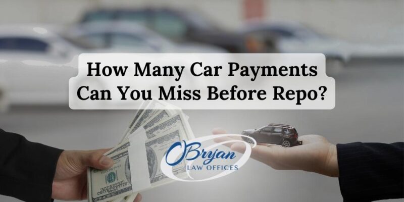 how many missed payments before repo