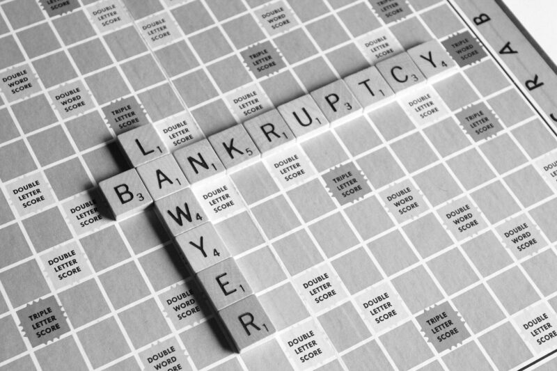 Scrabble game word bankruptcy