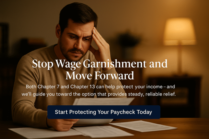 Wage Garnishment CTA Image