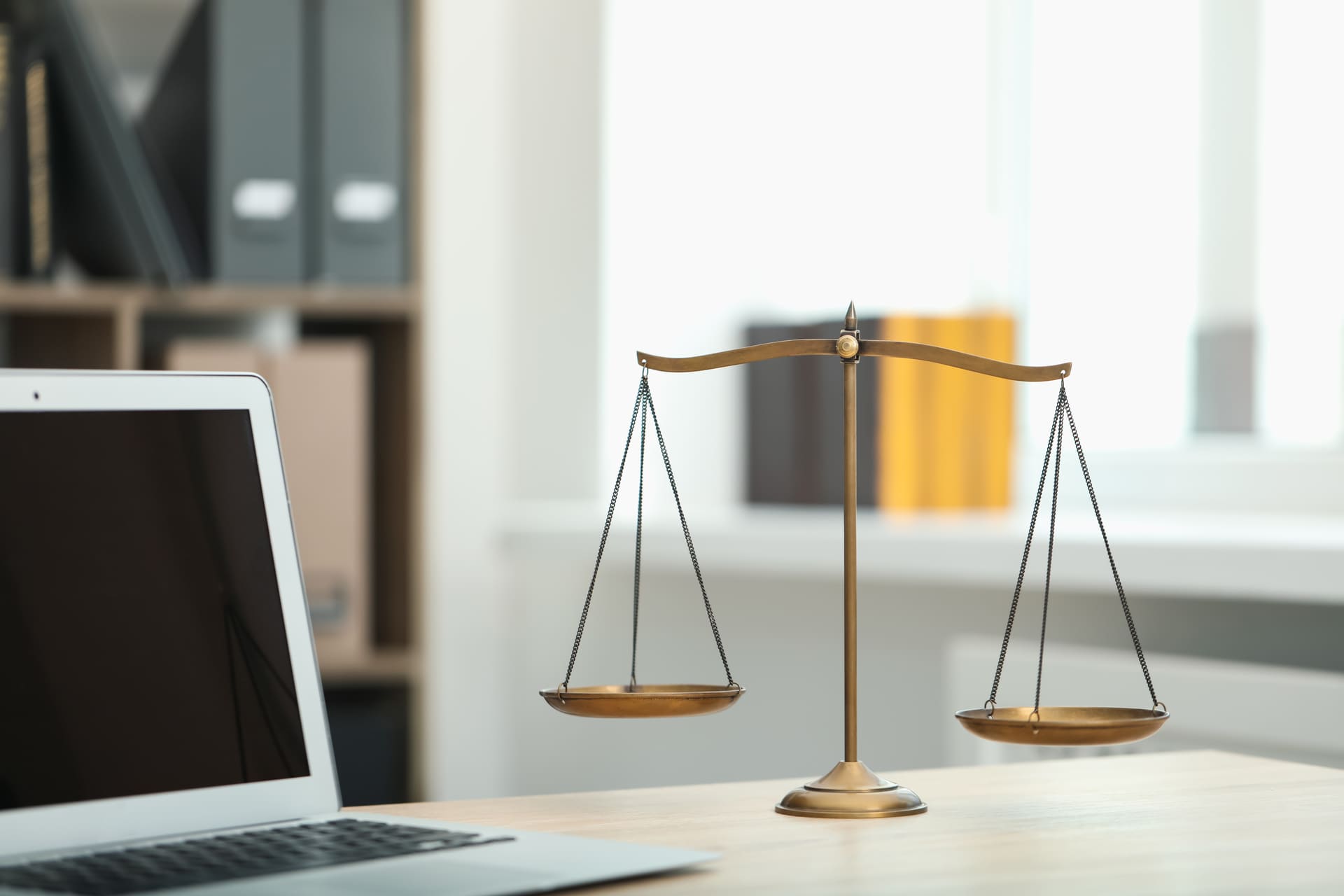 picture of judge's workplace